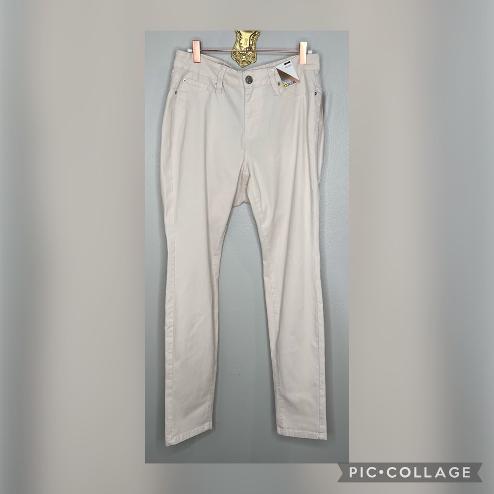 Curvy Off White YMI Skinny Jeans